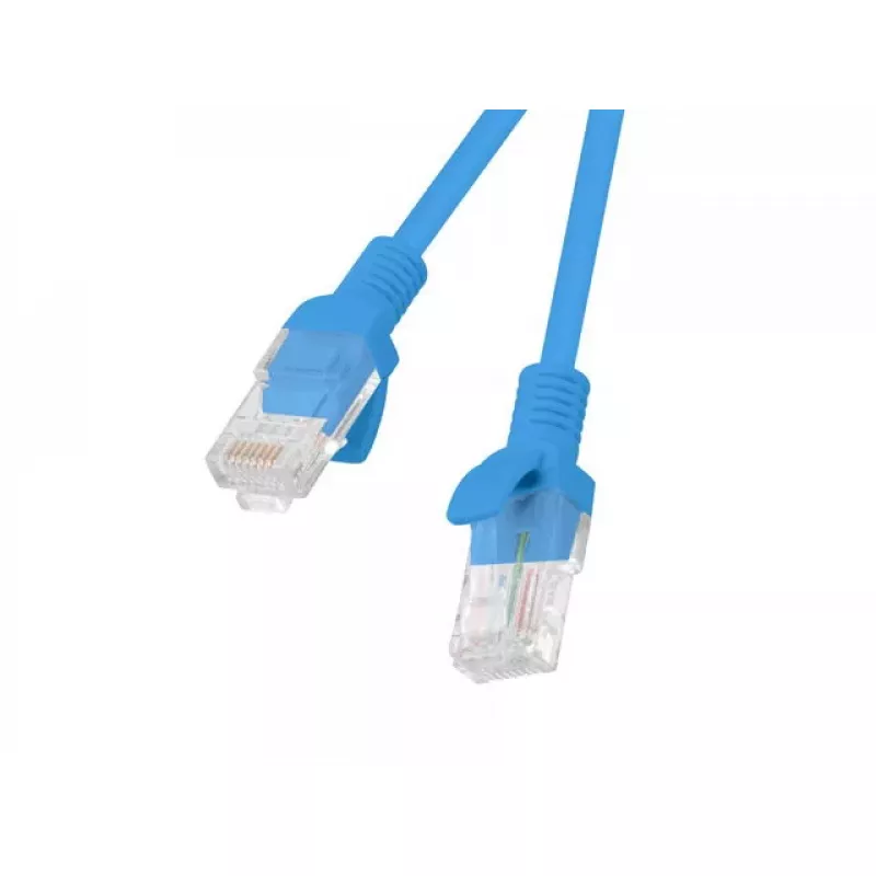Tinklo kabelis Lanberg PCU5-10CC-0300-B U/UTP Cat5e 3 m mėlynas