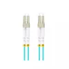 Šviesolaidinis kabelis LANBERG FO-LULU-MD31-0050-TQ, OM3, LC–LC, 5 m, Aqua