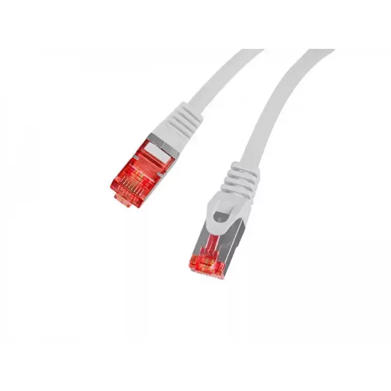 Tinklo kabelis LANBERG Lanberg PCF6-10CU-0025-S Cat6 F/UTP (FTP) Pilkas 0.25 m RJ-45–RJ-45 1250 Mbit/s