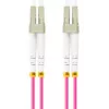LANBERG FO-LULU-MD41-0150-VT 15 m OM4 LC/UPC - LC/UPC dvipusis šviesolaidinis kabelis