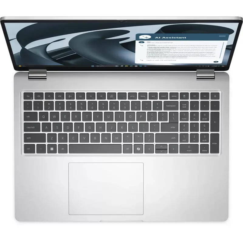 Dell Pro 16 Plus PB16255 nešiojamasis kompiuteris — AMD Ryzen 5 PRO 230, 16 colių Full HD+ 1920×1200, 32 GB LPDDR5x, 1 TB SSD, Windows 11 Pro, aliuminis
