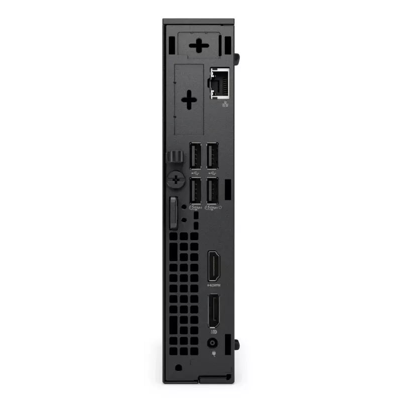 Mini PC Dell Pro QCM1255 — AMD Ryzen 7 PRO 8700GE, 16 GB DDR5, 512 GB SSD, Windows 11 Pro, Micro PC, juoda