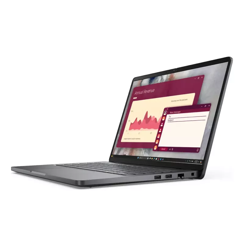 Dell Pro 14 PC14250 nešiojamas kompiuteris — Intel Core 7 150U, 14 colių (1920x1200) Full HD+, 16 GB DDR5, 512 GB SSD, Windows 11 Pro, juodas