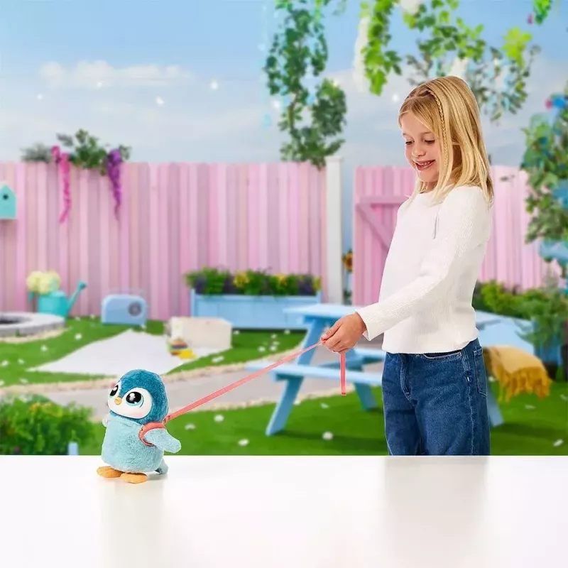 Interaktyvus žaislas Cobi Little Live Pets vaikštantis pingvinas Kiwaczek MO-26535, baterijomis maitinamas vaikštantis augintinis