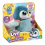 Interaktyvus žaislas Cobi Little Live Pets vaikštantis pingvinas Kiwaczek MO-26535, baterijomis maitinamas vaikštantis augintinis
