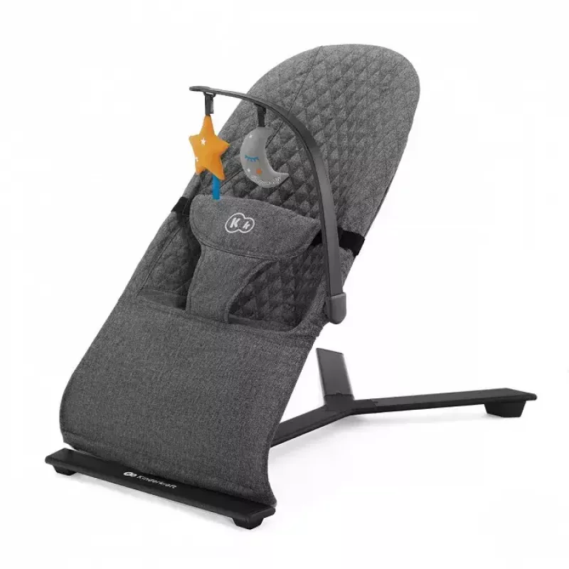 Kūdikio supamasis krėslas Kinderkraft Mimi pilka 9 kg talpa