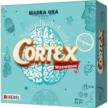 Stalo žaidimas „Rebel Gra Cortex“ – vakarėlių ir atminties žaidimas, sukurtas „Rebel“