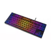 KRUX Atax PRO RGB klaviatūra, skirta žaidimams, USB, QWERTY, Anglų, Juoda, be skaitmenų dalies, mechaninė