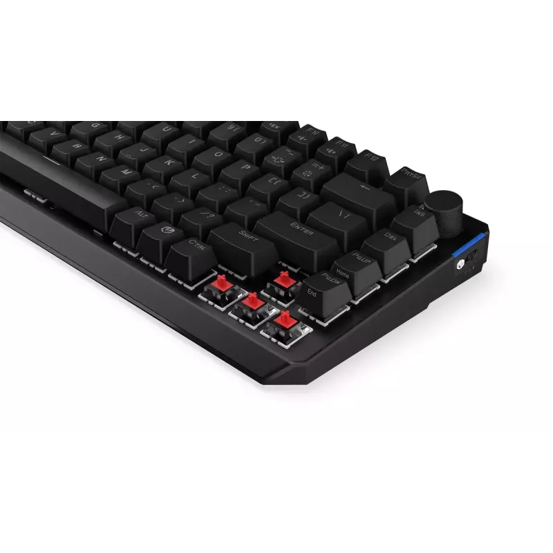 Klaviatūra ENDORFY Thock 75% Wireless Red mechaninė RGB LED juoda