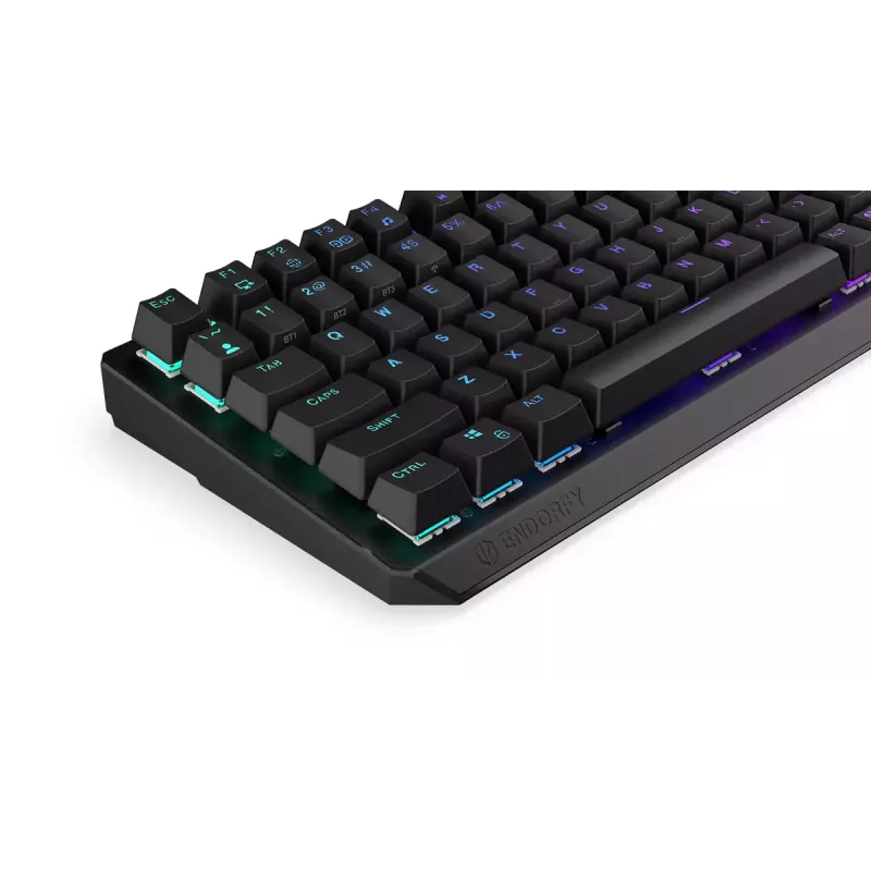 Klaviatūra ENDORFY Thock 75% Wireless Red mechaninė RGB LED juoda