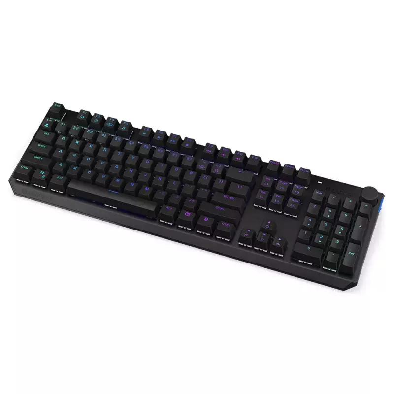 Žaidimų klaviatūra ENDORFY Thock RF belaidė USB mechaninė RGB juoda