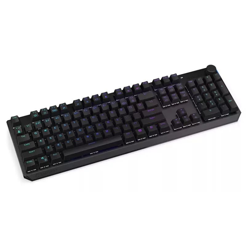 Žaidimų klaviatūra ENDORFY Thock RF belaidė USB mechaninė RGB juoda