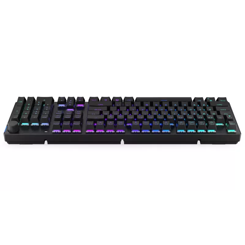 Žaidimų klaviatūra ENDORFY Thock RF belaidė USB mechaninė RGB juoda