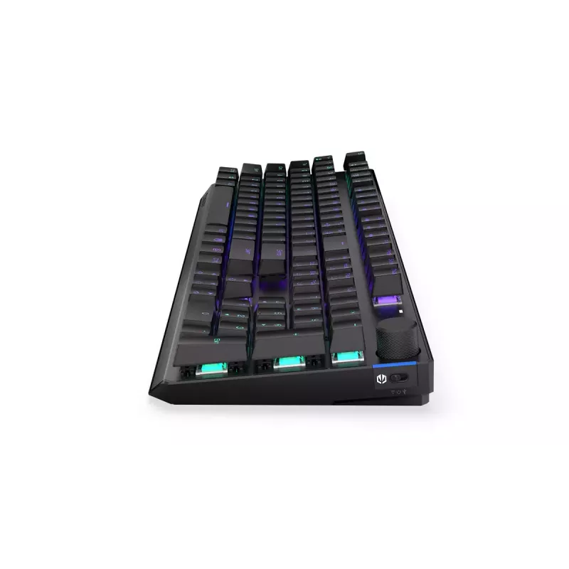 Žaidimų klaviatūra ENDORFY Thock RF belaidė USB mechaninė RGB juoda