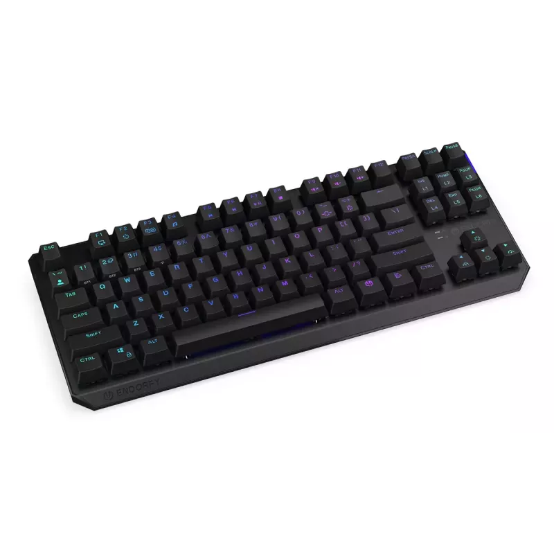 Klaviatūra ENDORFY Thock TKL Wireless Red mechaninė RGB LED 87 klavišai