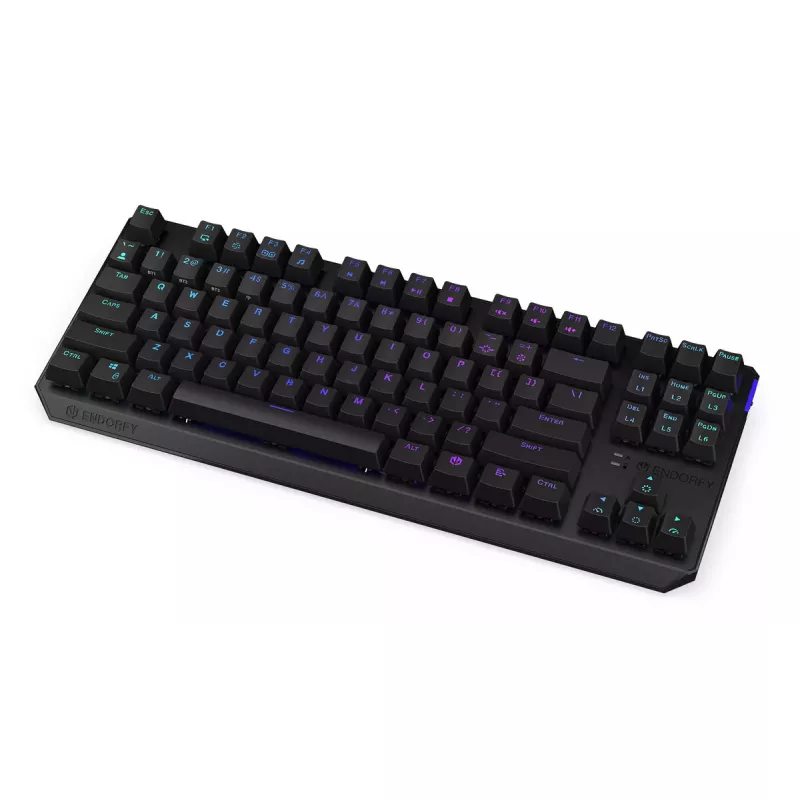 Klaviatūra ENDORFY Thock TKL Wireless Red mechaninė RGB LED 87 klavišai