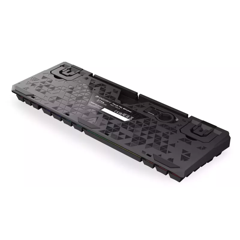 Klaviatūra ENDORFY Thock TKL Wireless Juoda mechaninė RGB LED 87 klavišai
