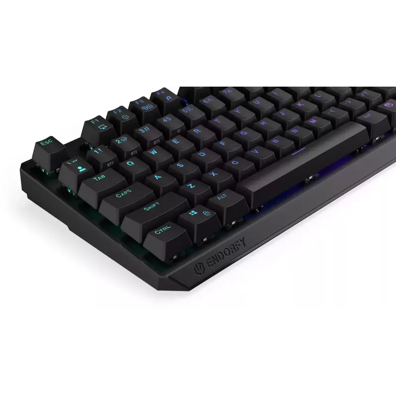 Klaviatūra ENDORFY Thock TKL Wireless Juoda mechaninė RGB LED 87 klavišai