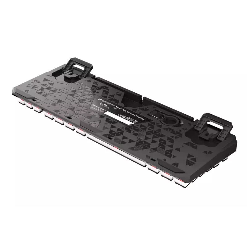 Žaidimų klaviatūra ENDORFY TKL USB mechaninė 87 klavišai RGB juoda