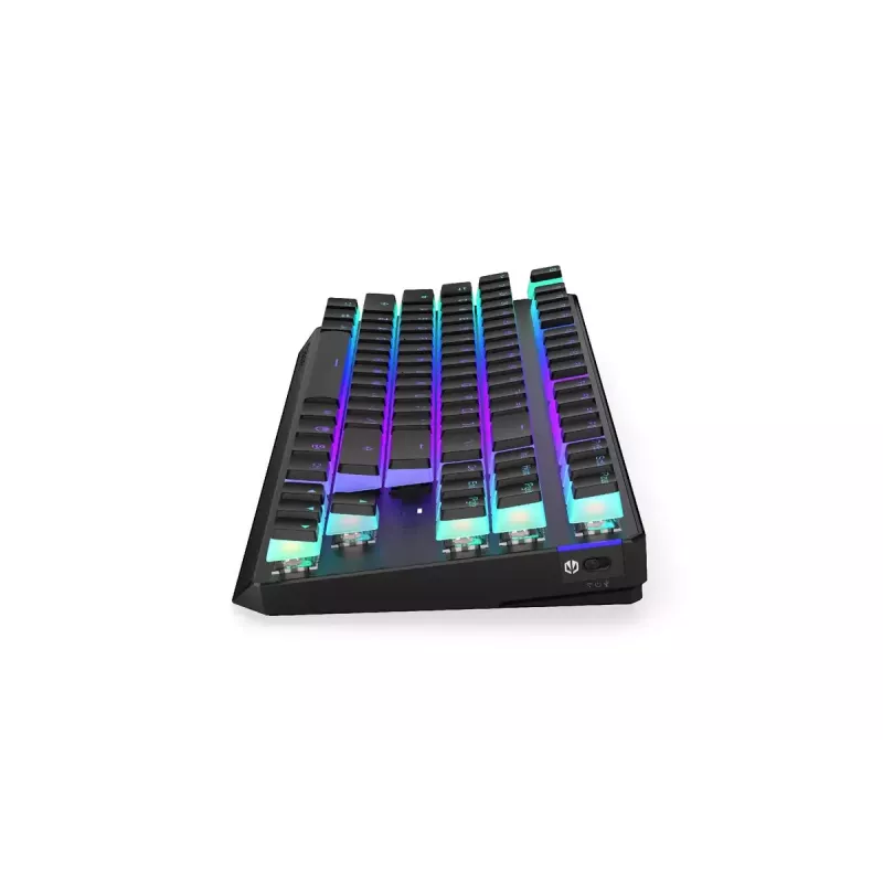 Žaidimų klaviatūra ENDORFY TKL USB mechaninė 87 klavišai RGB juoda