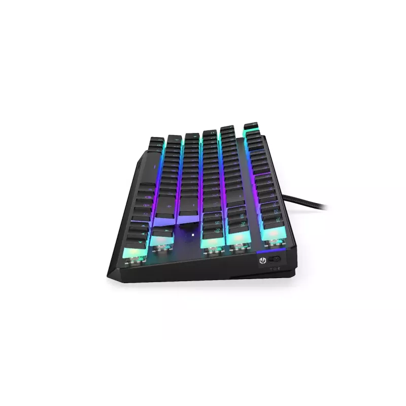 Žaidimų klaviatūra ENDORFY TKL USB mechaninė 87 klavišai RGB juoda