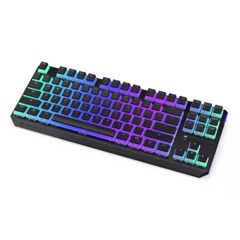 Žaidimų klaviatūra ENDORFY TKL USB mechaninė 87 klavišai RGB juoda