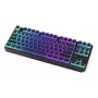Žaidimų klaviatūra ENDORFY TKL USB mechaninė 87 klavišai RGB juoda