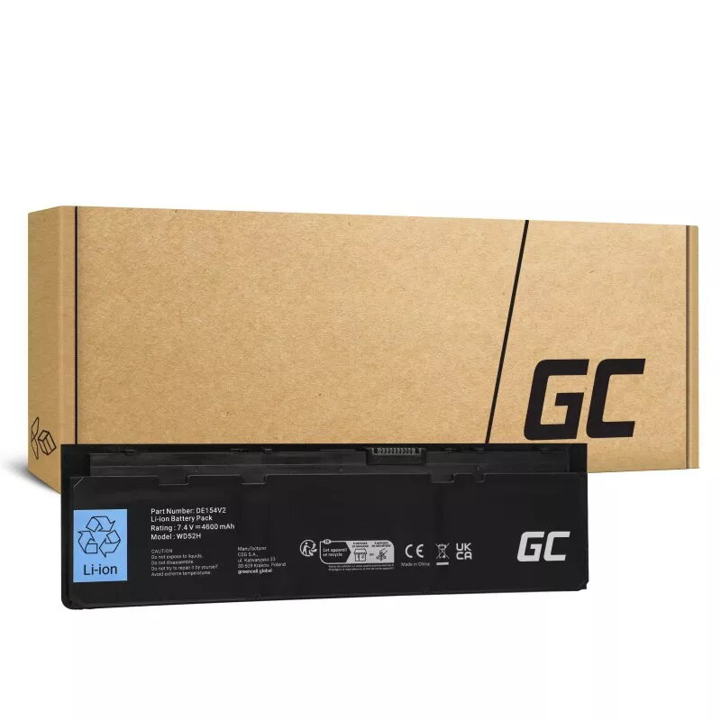 Baterija Green Cell DE154V2, skirta DELL Latitude E7240 E7250