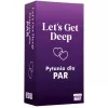 Stalo žaidimas “Epee Let's Get Deep” — suaugusiųjų vakarėlių žaidimas, pokalbių ir socialinei sąveikai