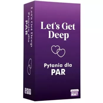 Stalo žaidimas “Epee Let's Get Deep” — suaugusiųjų vakarėlių žaidimas, pokalbių ir socialinei sąveikai