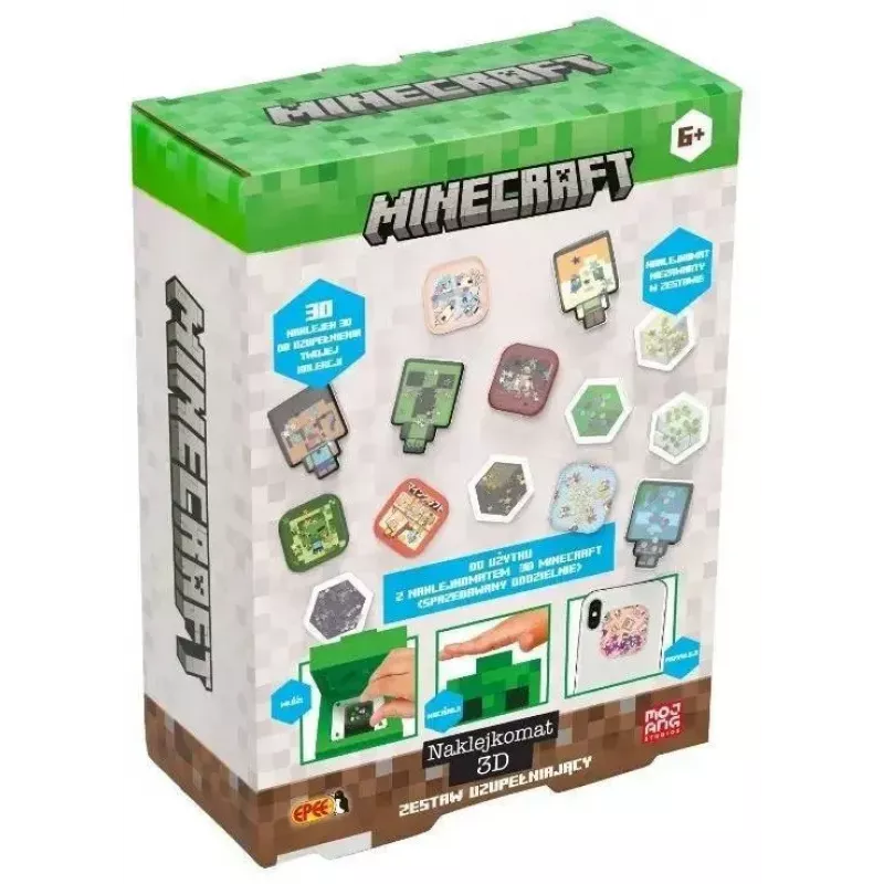 Epee Naklejkomat 3D Minecraft papildymo rinkinys, sukurtas Epee — suderinamas papildymo rinkinys
