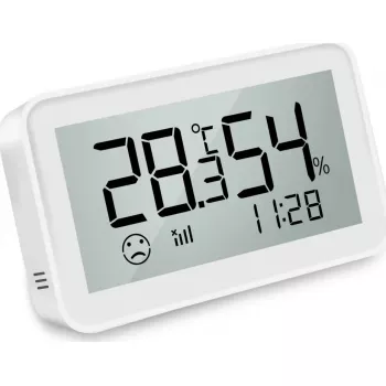 Temperatūros ir oro kokybės jutiklis Nous E6 ZigBee 3.0, modelis E6