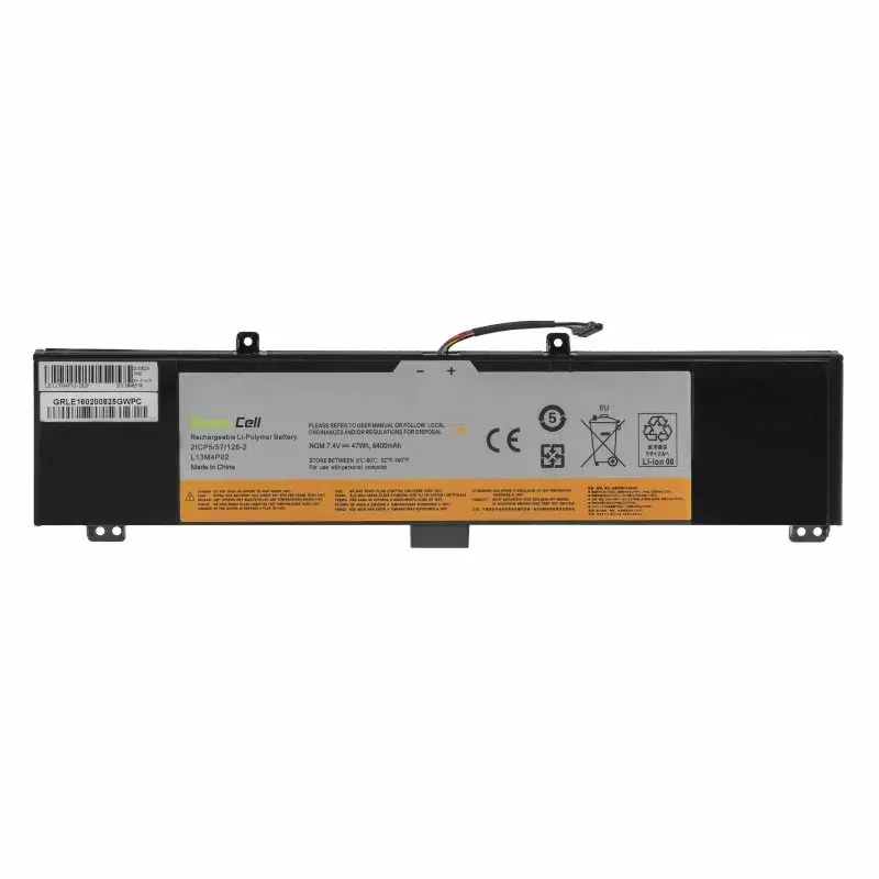 Baterija Green Cell LE160 skirta Lenovo Y50 Y50-70 Y70 Y70-70