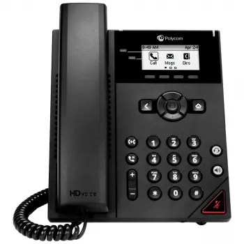 Poly 150 IP telefonas juodas, 2 linijos, LCD