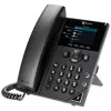 IP Phone Poly 250 Juoda 4 Lines LCD 2200-48820-025