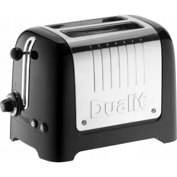 Skrudintuvė Dualit DU-26225 2 lizdų juoda – kompaktiška 2 riekių skrudintuvė