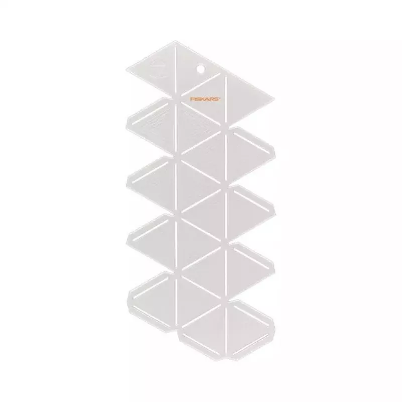Silhouette stencil Fiskars 1059566 White Plastic for Adults and Children