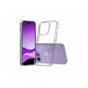 Išmaniojo telefono buferinis dėklas SCREENOR, skirtas iPhone 15, permatomas TPU, tinka 15,5 cm (6,1 colio) ekranui