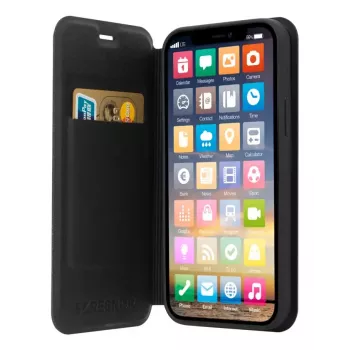 Wallet case Screenor Clever Galaxy A36/A56 17 cm Juoda