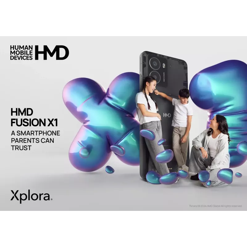 Išmanusis telefonas HMD FUSION X1 DS TA-1672 6,56 col. 128 GB juodas