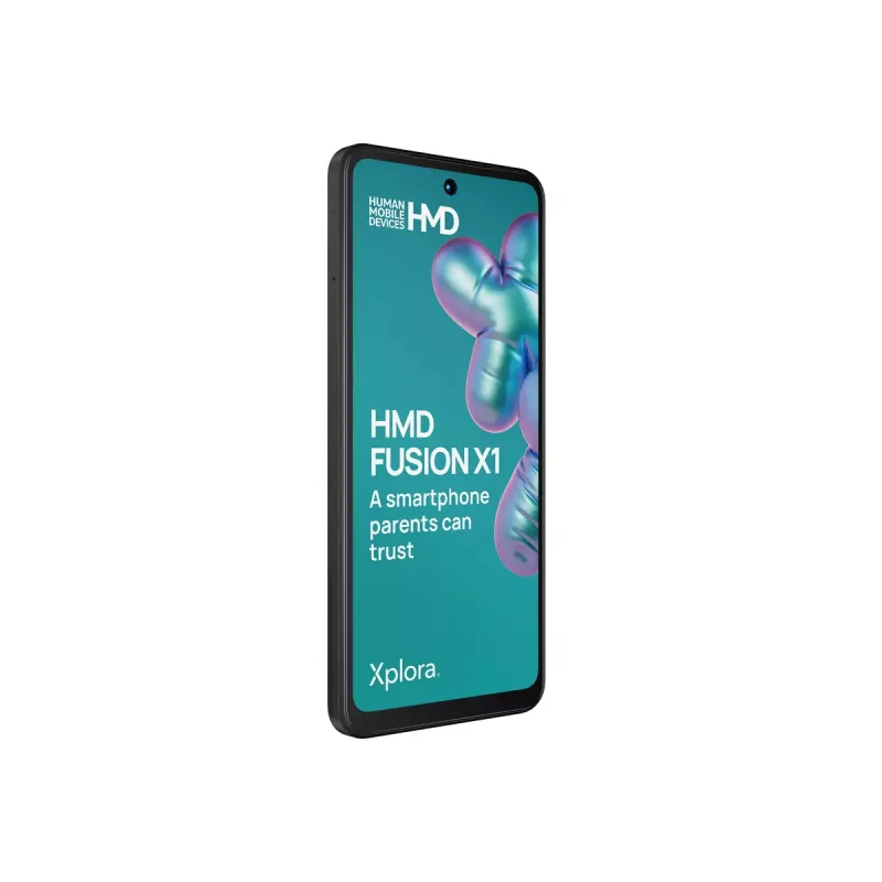 Išmanusis telefonas HMD FUSION X1 DS TA-1672 6,56 col. 128 GB juodas