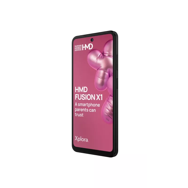 Išmanusis telefonas HMD FUSION X1 DS TA-1672 6,56 col. 128 GB juodas