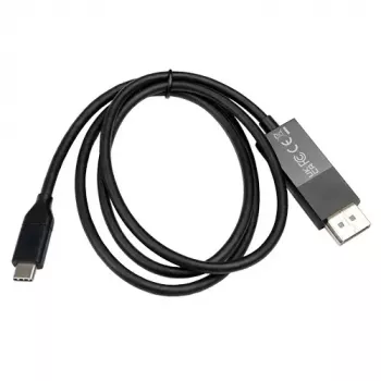 Laido lyties keitiklis USB Type-C 3.2 Gen 1 DisplayPort juodas V7 V7UCDP-2M
