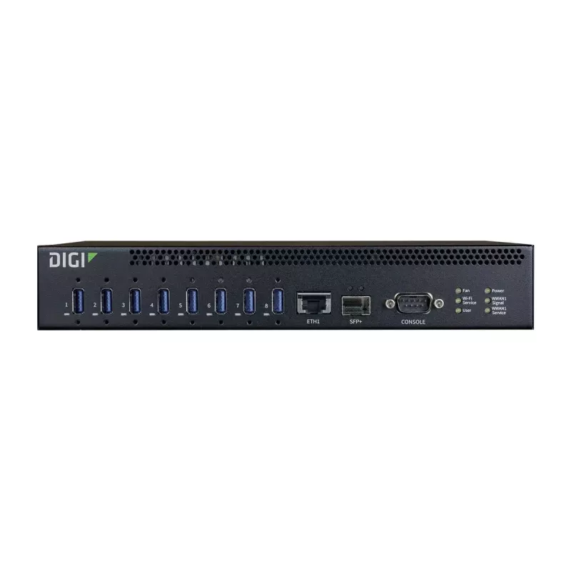 USB Hub Digi AW08-G300 USB 3.2 Gen 1 10000 Mbit/s Juoda
