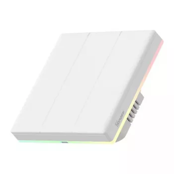 Sonoff T5 3C 3 kanalų išmanusis Wi‑Fi jutiklinis sieninis jungiklis (montuojamas įleidžiamai)