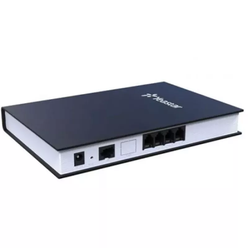 Tinklų sietuvas Yeastar TA400 10 100 Mbit/s Juodas Rack 1U