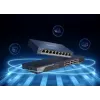 Nevaldomas komutatorius Hikvision DS-3E0105-O 5 prievadų Fast Ethernet 10/100