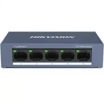 Nevaldomas komutatorius Hikvision DS-3E0105-O 5 prievadų Fast Ethernet 10/100