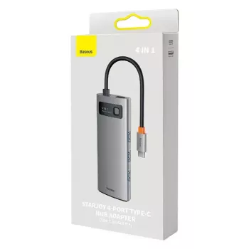 USB-C į 4x USB 3.0 šakotuvas Baseus WKWG070013 — USB-C į keturis USB-A 3.0 prievadus