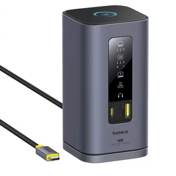 Prijungimo stotelė Baseus Spacemate Series 11-in-1, skirta Mac, pilka